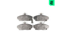 Sada brzdových destiček, kotoučová brzda OPTIMAL 9497