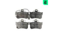 Sada brzdových destiček, kotoučová brzda OPTIMAL 9498