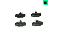 Sada brzdových destiček, kotoučová brzda OPTIMAL 9512