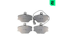 Sada brzdových destiček, kotoučová brzda OPTIMAL 9542