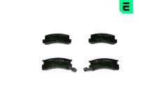 Sada brzdových destiček, kotoučová brzda OPTIMAL 9543