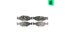 Sada brzdových destiček, kotoučová brzda OPTIMAL 9582