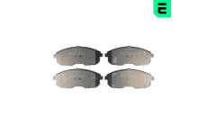 Sada brzdových destiček, kotoučová brzda OPTIMAL 9597