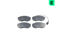 Sada brzdových destiček, kotoučová brzda OPTIMAL 96001