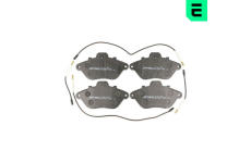 Sada brzdových destiček, kotoučová brzda OPTIMAL 9624