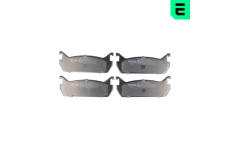 Sada brzdových destiček, kotoučová brzda OPTIMAL 9658