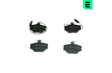 Sada brzdových destiček, kotoučová brzda OPTIMAL 9677