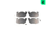 Sada brzdových destiček, kotoučová brzda OPTIMAL 9696