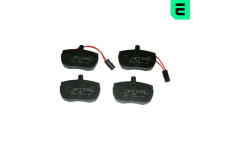 Sada brzdových destiček, kotoučová brzda OPTIMAL 9802