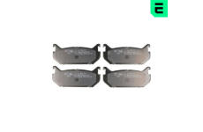 Sada brzdových destiček, kotoučová brzda OPTIMAL 9812