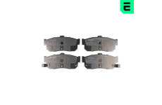 Sada brzdových destiček, kotoučová brzda OPTIMAL 9861