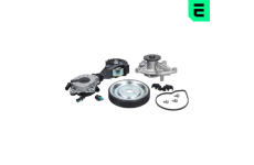 Vodní pumpa + klinový żebrový řemen OPTIMAL AQ-2188-B