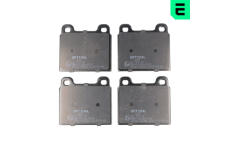 Sada brzdových destiček, kotoučová brzda OPTIMAL BP-02110