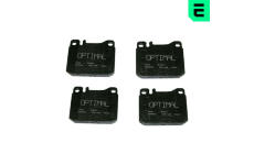 Sada brzdových destiček, kotoučová brzda OPTIMAL BP-02301