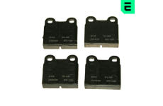 Sada brzdových destiček, kotoučová brzda OPTIMAL BP-09149