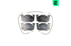 Sada brzdových destiček, kotoučová brzda OPTIMAL BP-09352