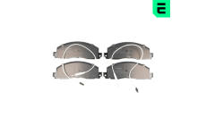 Sada brzdových destiček, kotoučová brzda OPTIMAL BP-09417