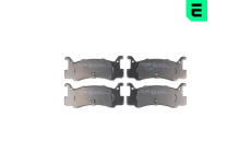 Sada brzdových destiček, kotoučová brzda OPTIMAL BP-09438