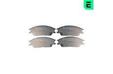 Sada brzdových destiček, kotoučová brzda OPTIMAL BP-09451