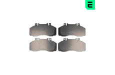 Sada brzdových destiček, kotoučová brzda OPTIMAL BP-09488