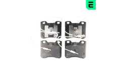 Sada brzdových destiček, kotoučová brzda OPTIMAL BP-09490
