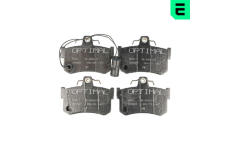 Sada brzdových destiček, kotoučová brzda OPTIMAL BP-09498