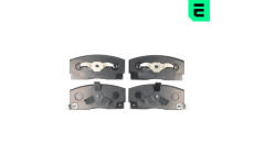 Sada brzdových destiček, kotoučová brzda OPTIMAL BP-09505