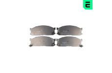 Sada brzdových destiček, kotoučová brzda OPTIMAL BP-09518