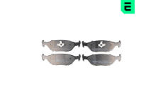 Sada brzdových destiček, kotoučová brzda OPTIMAL BP-09541