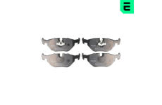 Sada brzdových destiček, kotoučová brzda OPTIMAL BP-09544