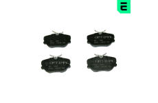 Sada brzdových destiček, kotoučová brzda OPTIMAL BP-09580