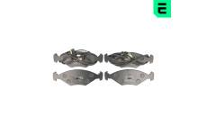 Sada brzdových destiček, kotoučová brzda OPTIMAL BP-09582