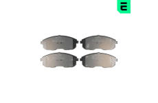 Sada brzdových destiček, kotoučová brzda OPTIMAL BP-09597