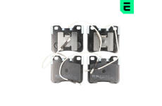 Sada brzdových destiček, kotoučová brzda OPTIMAL BP-09612