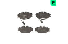 Sada brzdových destiček, kotoučová brzda OPTIMAL BP-09619