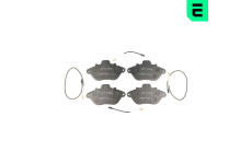 Sada brzdových destiček, kotoučová brzda OPTIMAL BP-09648