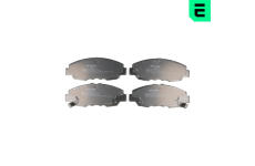 Sada brzdových destiček, kotoučová brzda OPTIMAL BP-09653