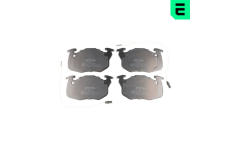 Sada brzdových destiček, kotoučová brzda OPTIMAL BP-09696