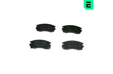 Sada brzdových destiček, kotoučová brzda OPTIMAL BP-09724