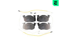 Sada brzdových destiček, kotoučová brzda OPTIMAL BP-09750