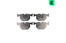 Sada brzdových destiček, kotoučová brzda OPTIMAL BP-09755