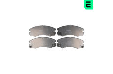 Sada brzdových destiček, kotoučová brzda OPTIMAL BP-09827