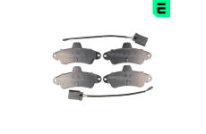 Sada brzdových destiček, kotoučová brzda OPTIMAL BP-09840