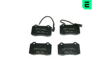 Sada brzdových destiček, kotoučová brzda OPTIMAL BP-09848