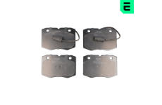 Sada brzdových destiček, kotoučová brzda OPTIMAL BP-09850