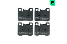 Sada brzdových destiček, kotoučová brzda OPTIMAL BP-09876