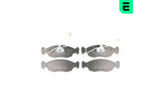 Sada brzdových destiček, kotoučová brzda OPTIMAL BP-09900