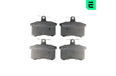 Sada brzdových destiček, kotoučová brzda OPTIMAL BP-09907