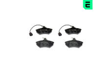 Sada brzdových destiček, kotoučová brzda OPTIMAL BP-10003
