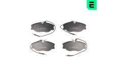 Sada brzdových destiček, kotoučová brzda OPTIMAL BP-10043